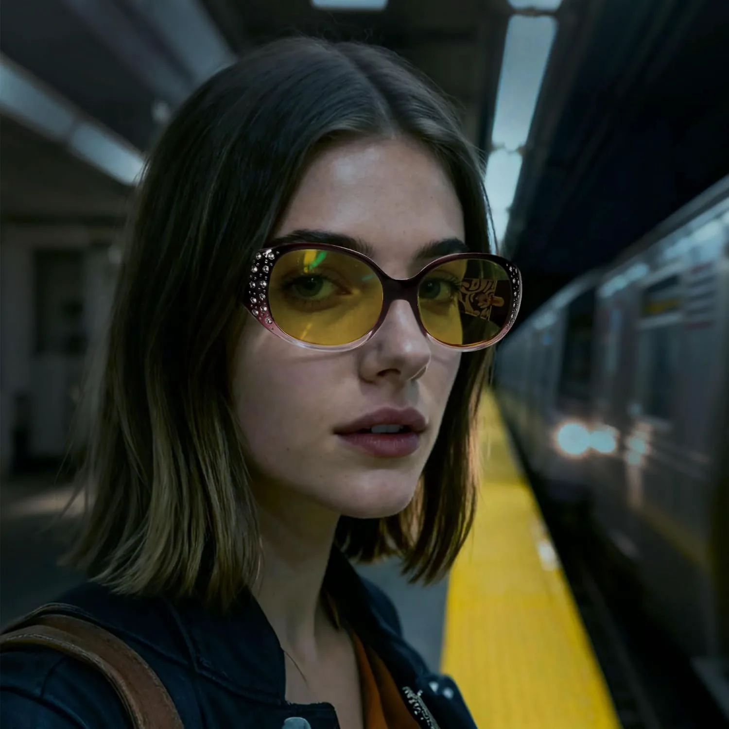 Женские очки ночного видения HAOLOTA с антибликовым поляризованным покрытием, облегающие, для защиты от УФ-излучения в ночное время, Nv05 Green/Night Vision
Женские очки ночного видения HAOLOTA с антибликовым поляризованным покрытием, облегающие, для защиты от УФ-излучения в ночное время, Nv05 Green/Night Vision