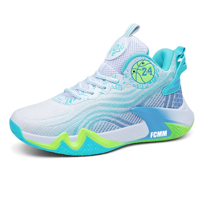 Противоскользящие и дышащие баскетбольные кроссовки для детей FCMM, белый
Противоскользящие и дышащие баскетбольные кроссовки для детей FCMM, белый