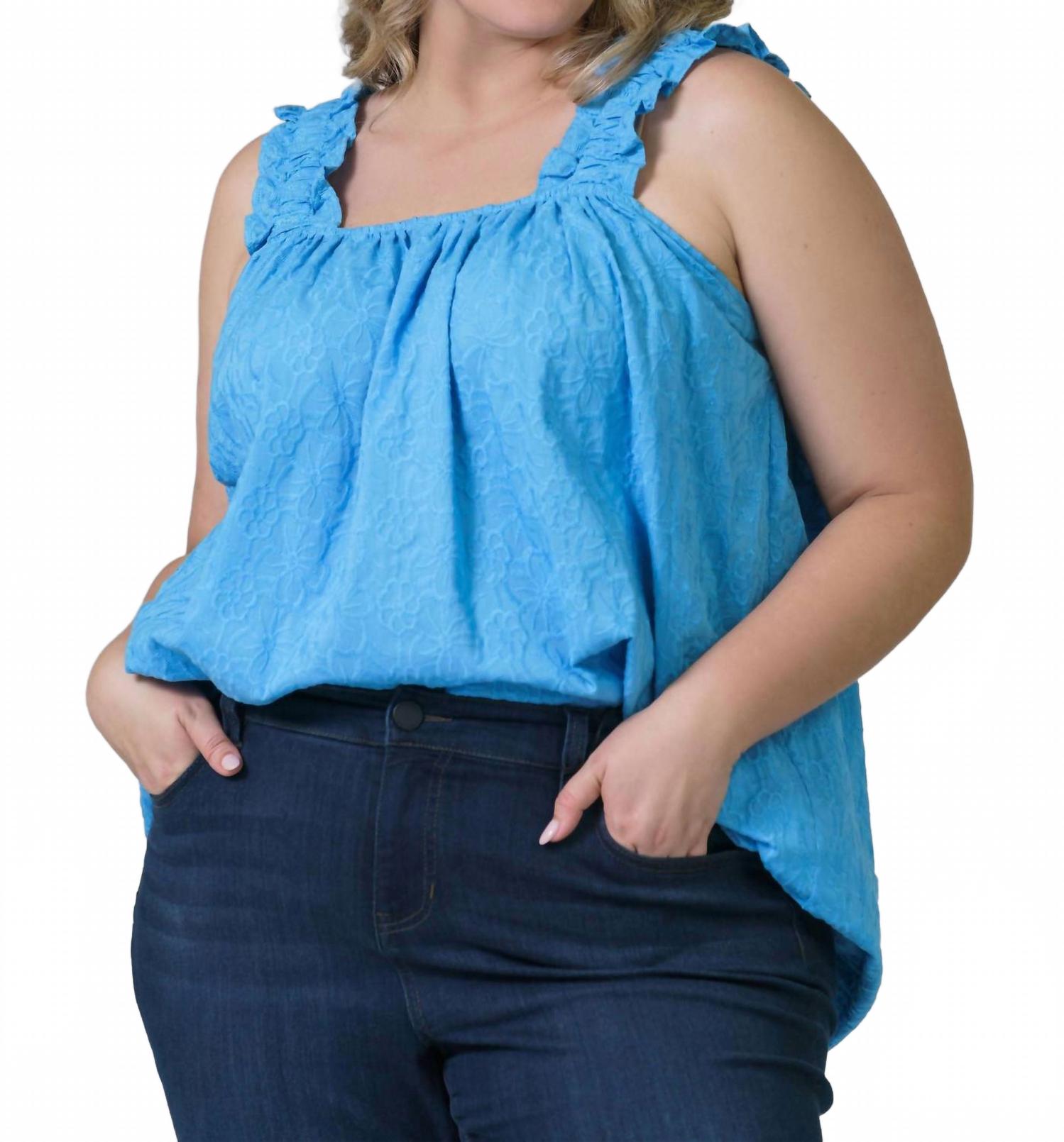 Топ Silvia без рукавов с квадратным вырезом плюс размера в прибрежно-голубом цвете EMILY LOVELOCK
Топ Silvia без рукавов с квадратным вырезом плюс размера в прибрежно-голубом цвете EMILY LOVELOCK