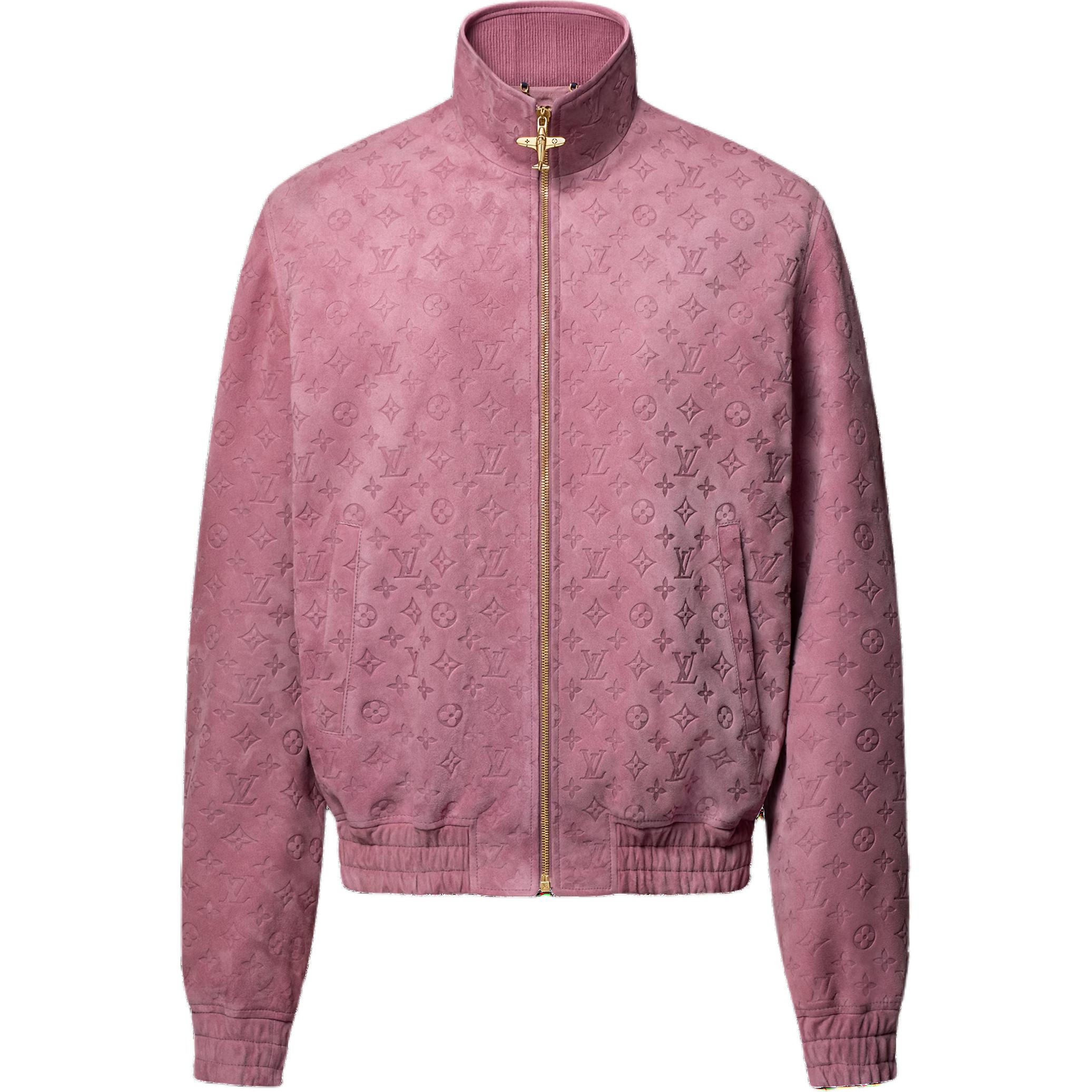 LOUIS VUITTON Куртка спортивного костюма из кожи с тиснением, Light Purple
LOUIS VUITTON Куртка спортивного костюма из кожи с тиснением, Light Purple