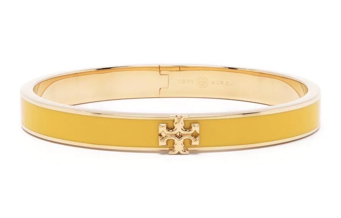 Киро эмалевый браслет TORY BURCH, желтый
Киро эмалевый браслет TORY BURCH, желтый