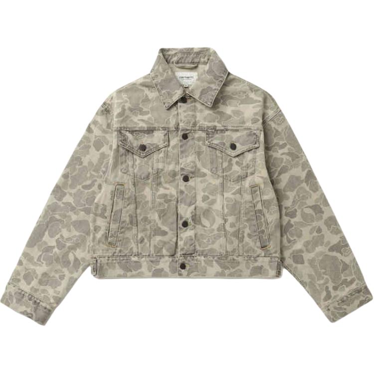 Carhartt WIP Джинсовая куртка женская разноцветная, Multicolor 
Carhartt WIP Джинсовая куртка женская разноцветная, Multicolor