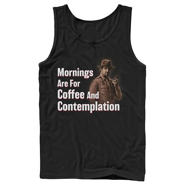 Мужская майка Stranger Things Hopper Coffee & Contemplation Licensed Character
Мужская майка Stranger Things Hopper Coffee & Contemplation Licensed Character