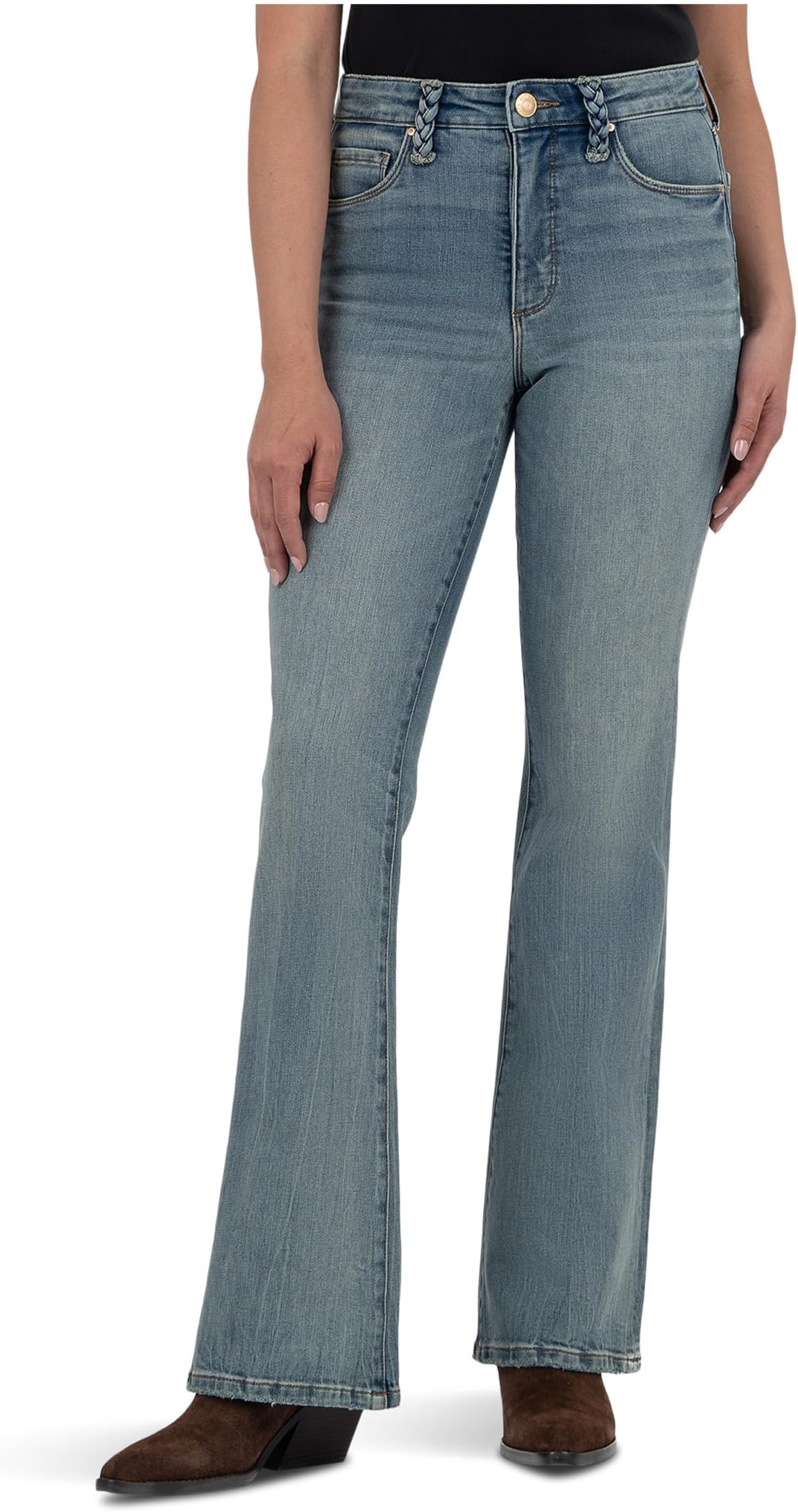 Джинсы KUT from the Kloth Ana High Rise Fab Ab-baby Dn All-braid Belt Loop, цвет Confidence
Джинсы KUT from the Kloth Ana High Rise Fab Ab-baby Dn All-braid Belt Loop, цвет Confidence