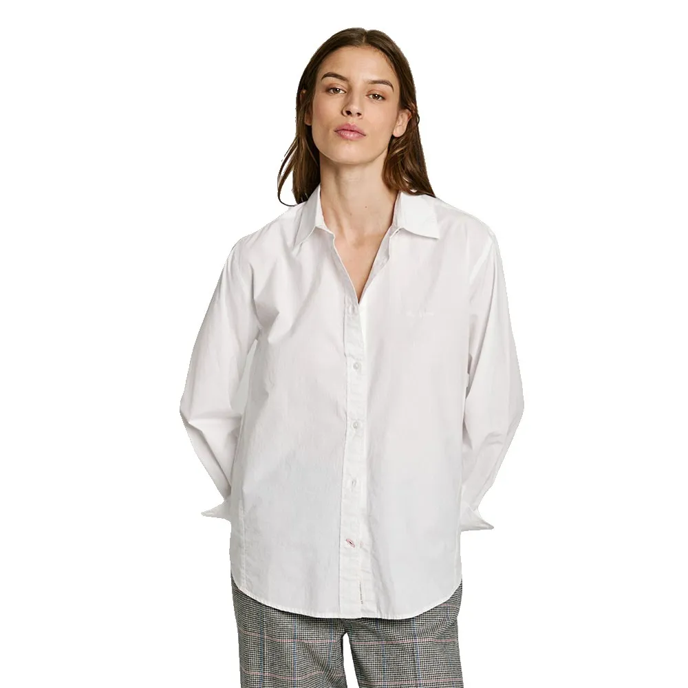 Рубашка с длинным рукавом Pepe Jeans Bego, белый
Рубашка с длинным рукавом Pepe Jeans Bego, белый