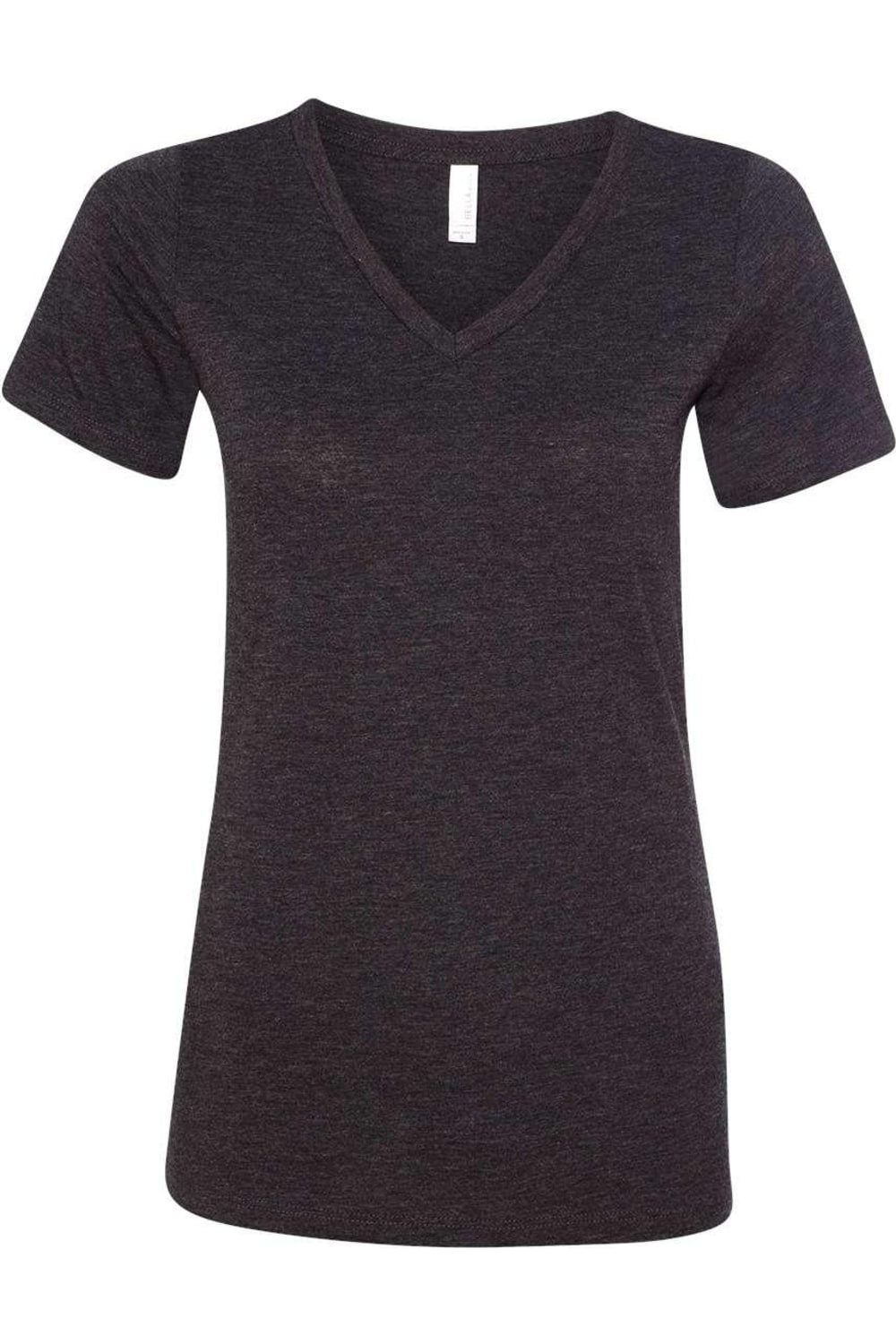 Женская футболка свободного покроя BELLA + CANVAS Triblend с коротким рукавом и V-образным вырезом, цвет charcoal black triblend
Женская футболка свободного покроя BELLA + CANVAS Triblend с коротким рукавом и V-образным вырезом, цвет charcoal black triblend