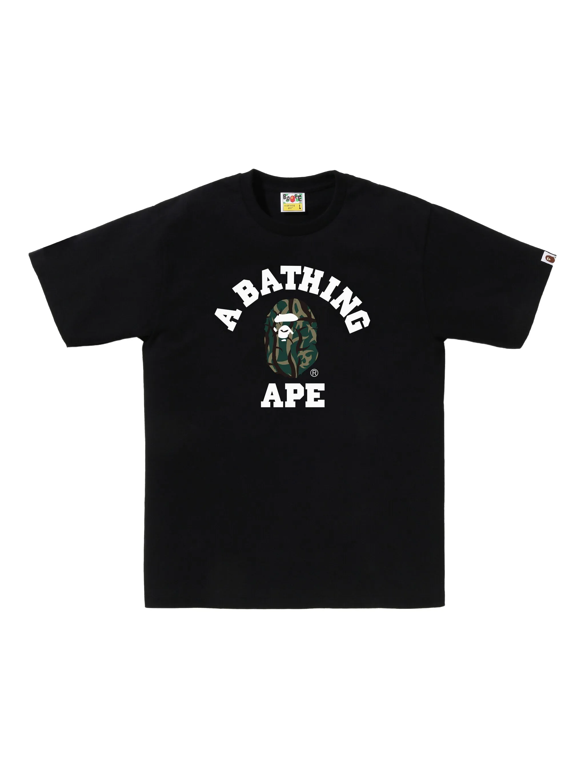 Футболка Camo College A Bathing Ape, черный
Футболка Camo College A Bathing Ape, черный
