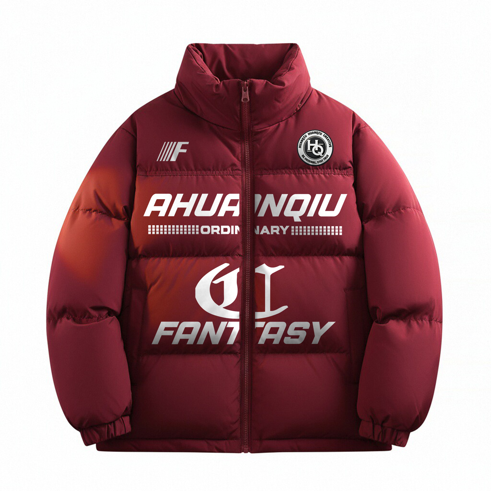 Пуховик Unisex с воротником стойкой утепленный HUANQIU, burgundy
Пуховик Unisex с воротником стойкой утепленный HUANQIU, burgundy