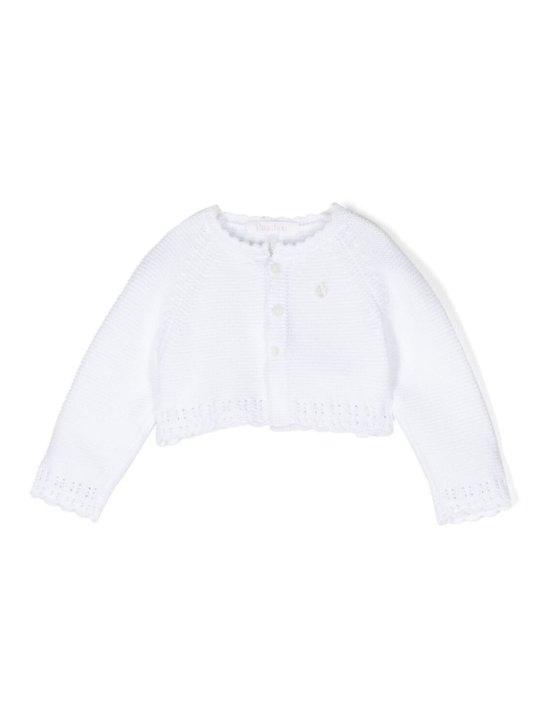 Кардиган с фестонами Patachou, белый
Кардиган с фестонами Patachou, белый