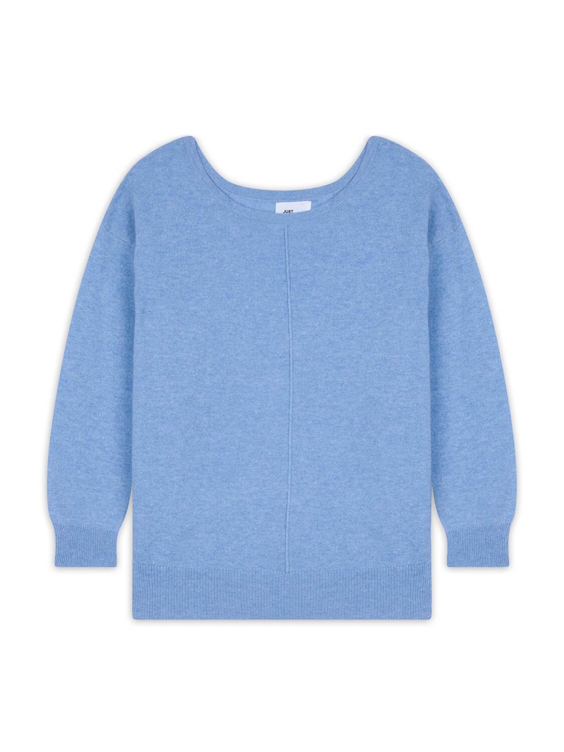 JUST CASHMERE Свитер 'Karen' в цвете Sky Blue
JUST CASHMERE Свитер 'Karen' в цвете Sky Blue