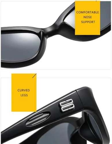 Солнцезащитные очки «кошачий глаз» для женщин и мужчин, винтажные солнцезащитные очки в стиле панк, хип-хоп, женские очки, размер 3, один размер MTZJH, One Color
Солнцезащитные очки «кошачий глаз» для женщин и мужчин, винтажные солнцезащитные очки в стиле панк, хип-хоп, женские очки, размер 3, один размер MTZJH, One Color