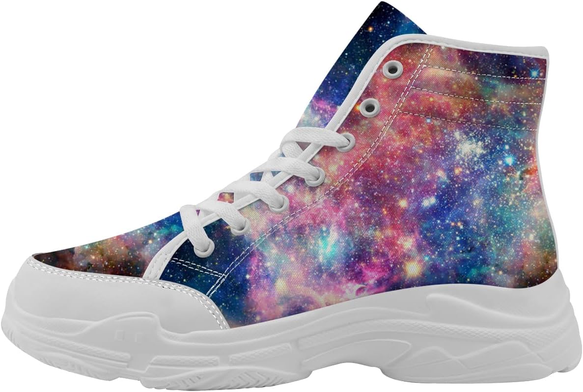 Кроссовки Quorax Galaxy для женщин и мужчин, высокие тканевые с шнуровкой, голубой
Кроссовки Quorax Galaxy для женщин и мужчин, высокие тканевые с шнуровкой, голубой