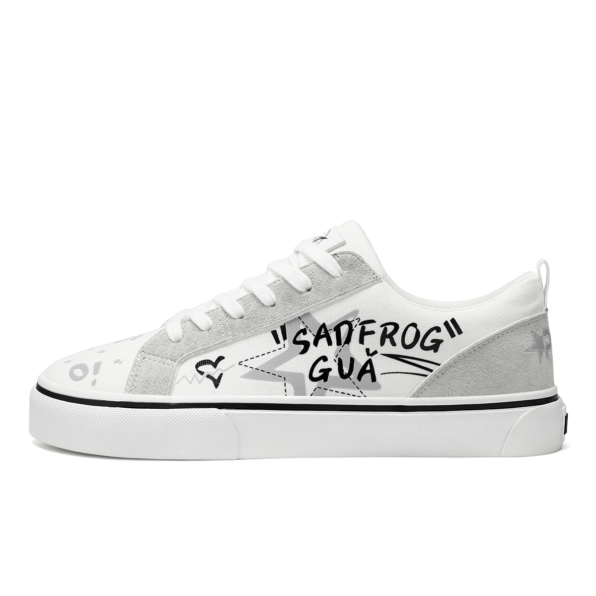 Pepe The Frog Низкие скейтерские кроссовки унисекс Raw White, цвет Raw White
Pepe The Frog Низкие скейтерские кроссовки унисекс Raw White, цвет Raw White