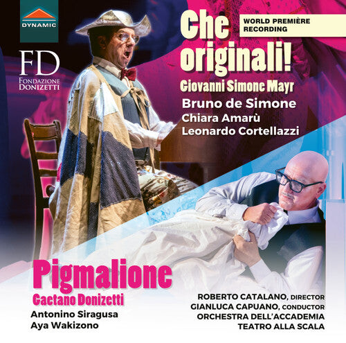 CD диск Donizetti / Siragusa / Bianco: Pigmalione / Che Originali
CD диск Donizetti / Siragusa / Bianco: Pigmalione / Che Originali