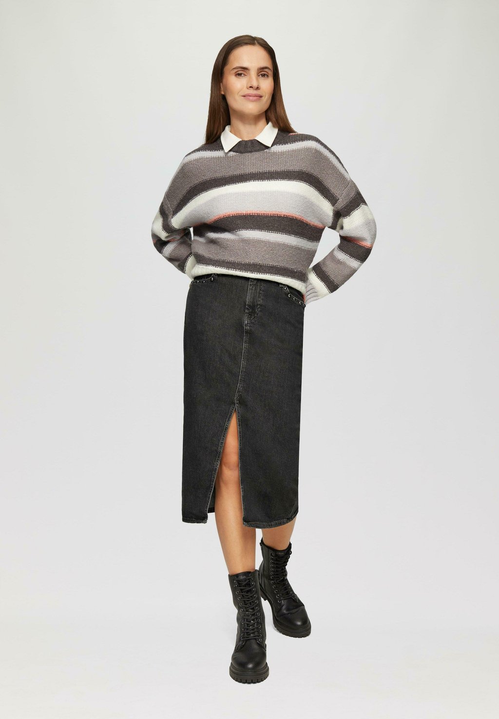 Юбка-карандаш MIT GEHSCHLITZ s.Oliver, отбеленный деним
Юбка-карандаш MIT GEHSCHLITZ s.Oliver, отбеленный деним