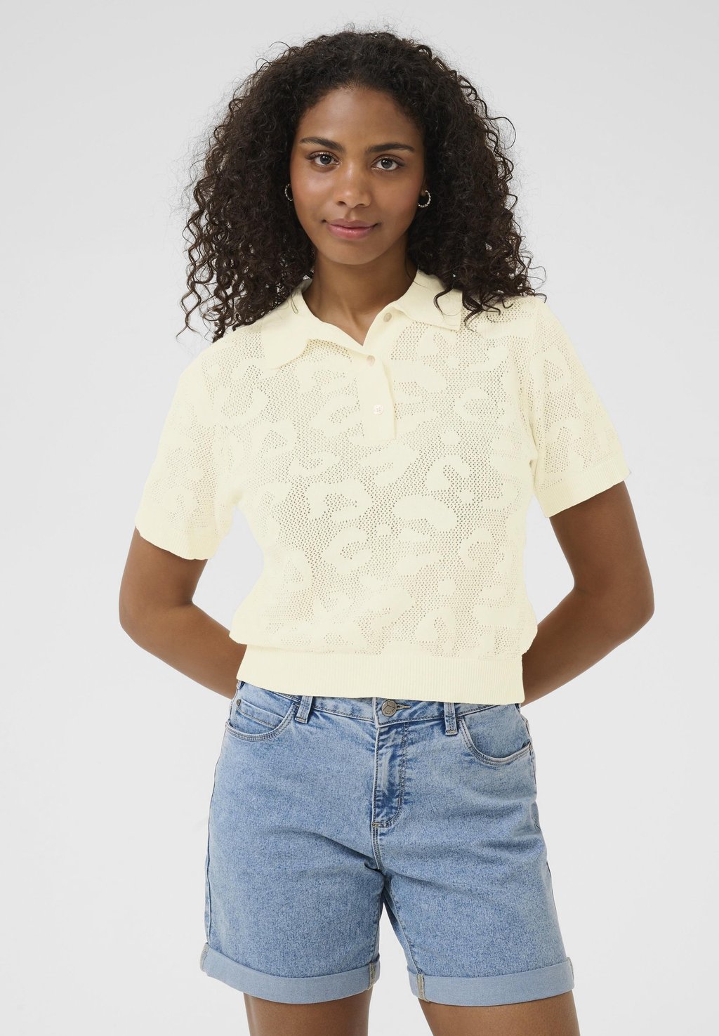 Поло KAABELA Kaffe, бежевый
Поло KAABELA Kaffe, бежевый