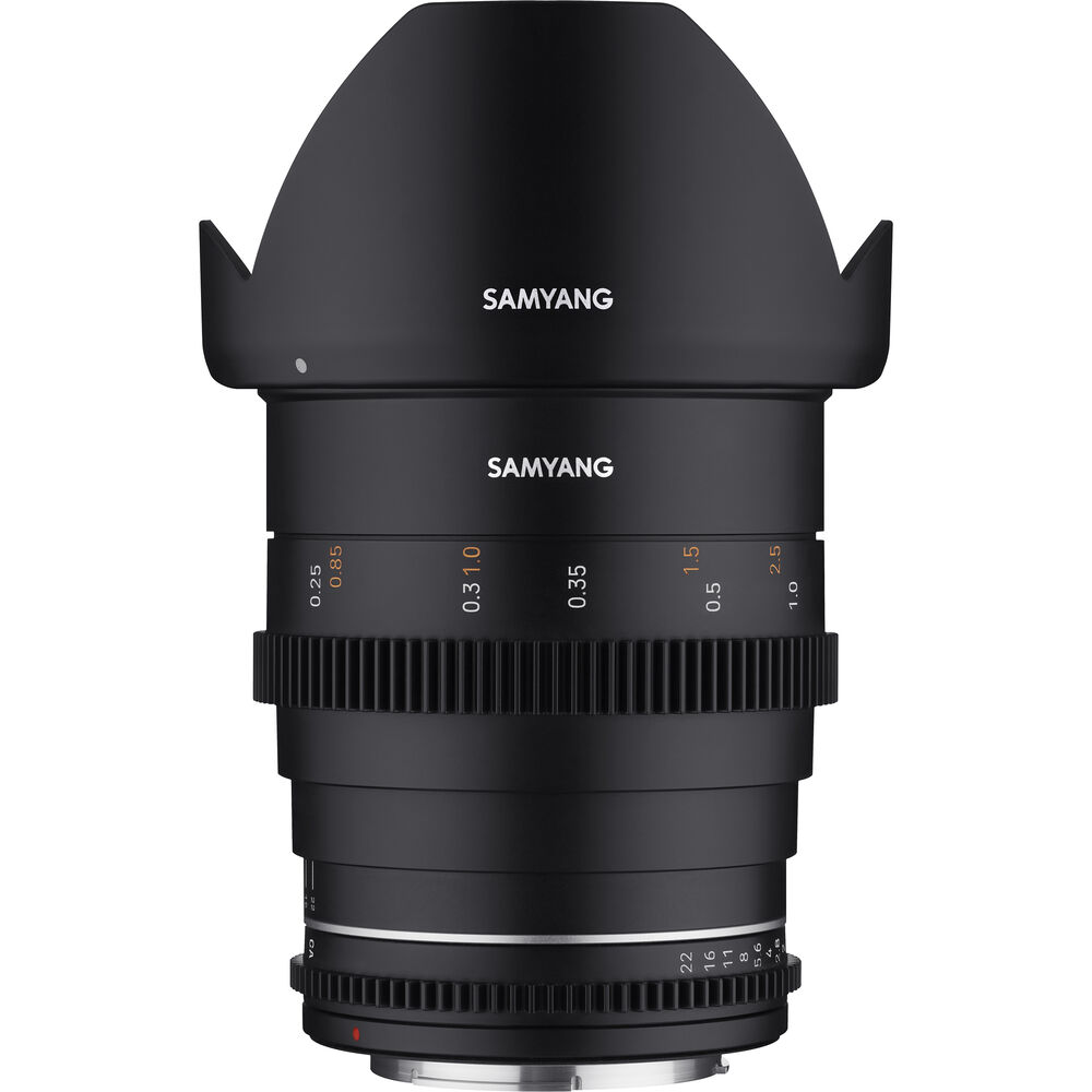 Кинообъектив Samyang 24mm T1.5 VDSLR MK2 (Canon RF) 
Кинообъектив Samyang 24mm T1.5 VDSLR MK2 (Canon RF)