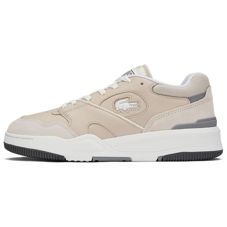 Нескользящие низкие повседневные туфли цвета экрю для мужчин LACOSTE, Ecru 
Нескользящие низкие повседневные туфли цвета экрю для мужчин LACOSTE, Ecru