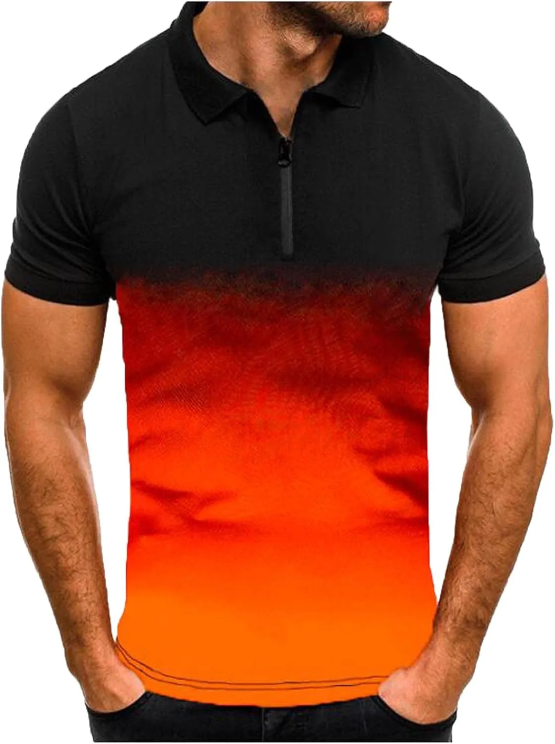 Футболка Muscularfit для мужчин Casual Loose Fit с коротким рукавом и градиентным цветом
Футболка Muscularfit для мужчин Casual Loose Fit с коротким рукавом и градиентным цветом