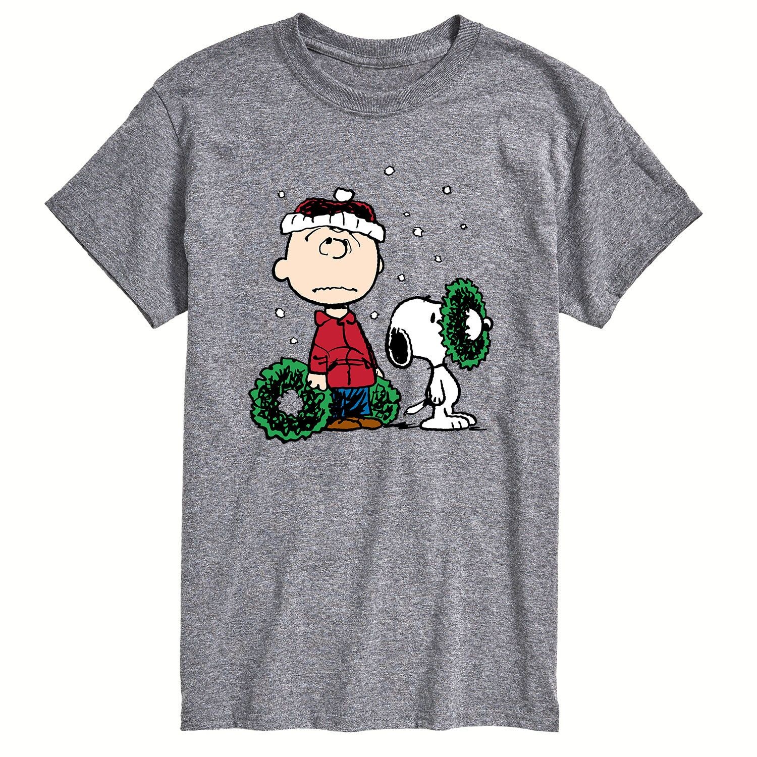Мужская футболка с венком Peanuts Charlie Brown Licensed Character
Мужская футболка с венком Peanuts Charlie Brown Licensed Character