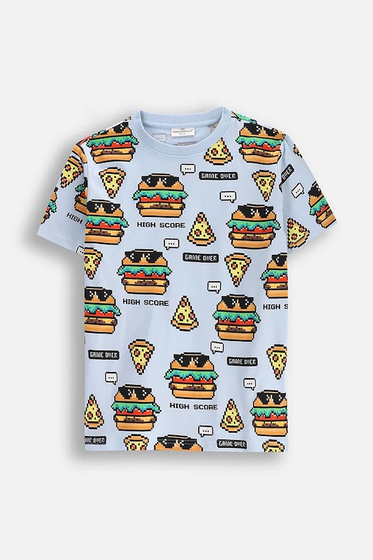 Детская хлопковая футболка Coccodrillo, синий
Детская хлопковая футболка Coccodrillo, синий