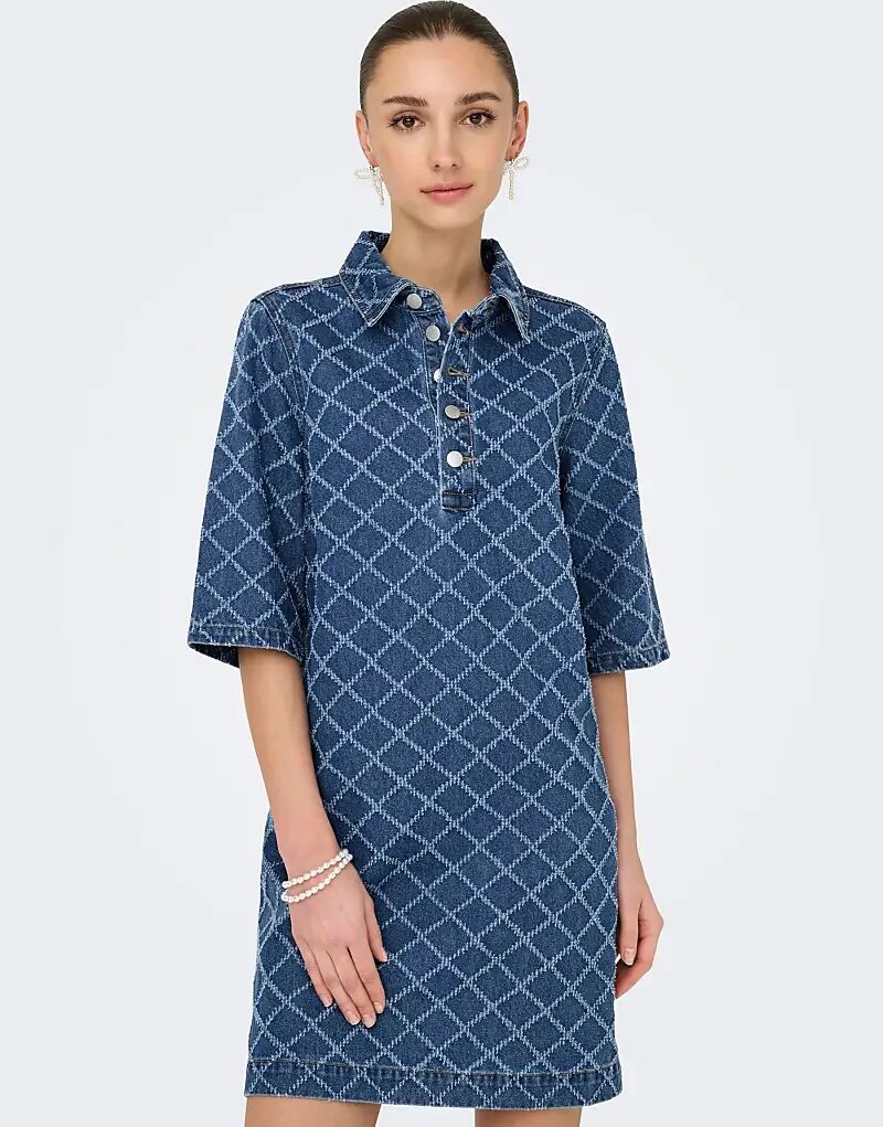 Джинсовое платье JDY из средне-синего денима
Джинсовое платье JDY из средне-синего денима