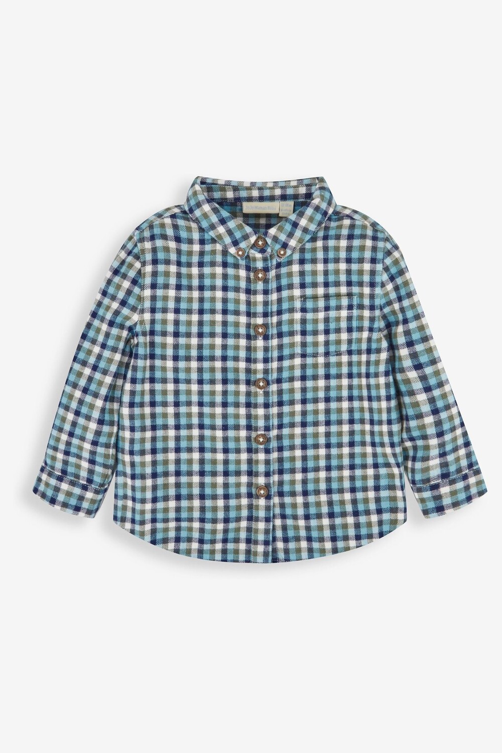 Рубашка в клетку JoJo Maman bébé виши Jojo Maman Bébé, синий
Рубашка в клетку JoJo Maman bébé виши Jojo Maman Bébé, синий
