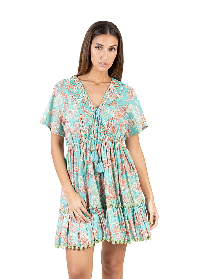 Короткое платье Isla Bonita by SIGRIS, бирюзовый
Короткое платье Isla Bonita by SIGRIS, бирюзовый