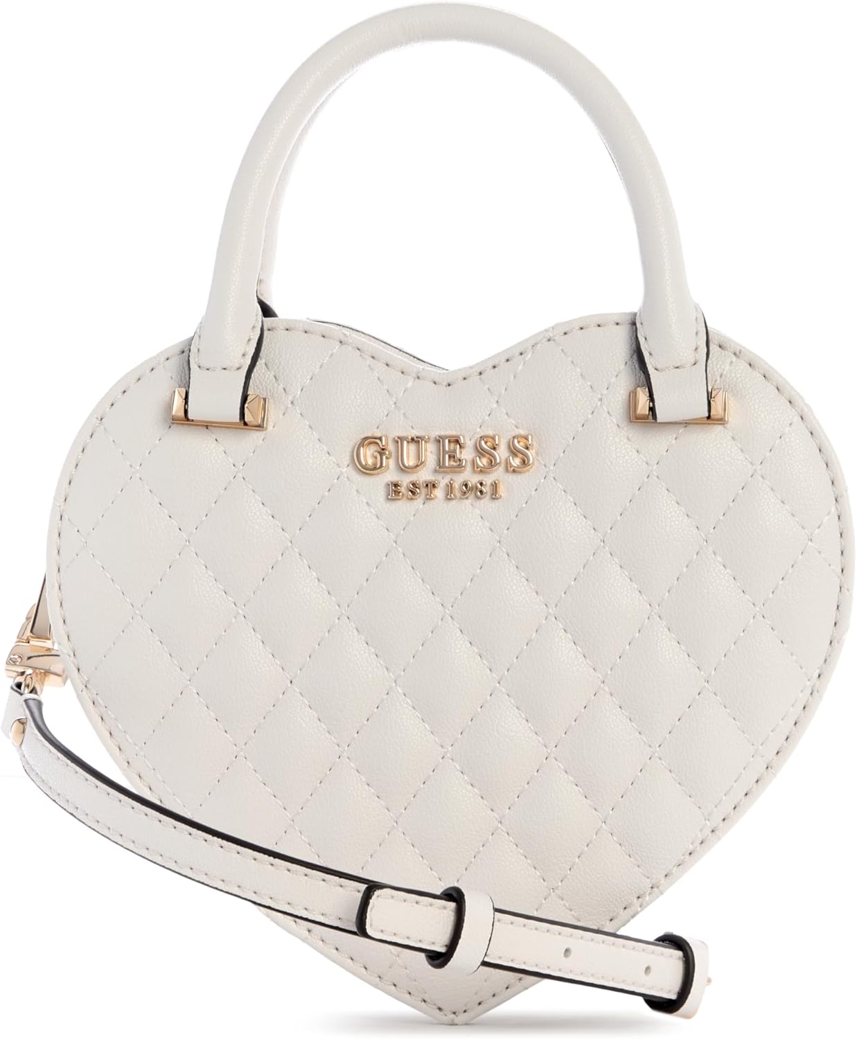 GUESS женская сумка Atabey Heart, Off-White
GUESS женская сумка Atabey Heart, Off-White