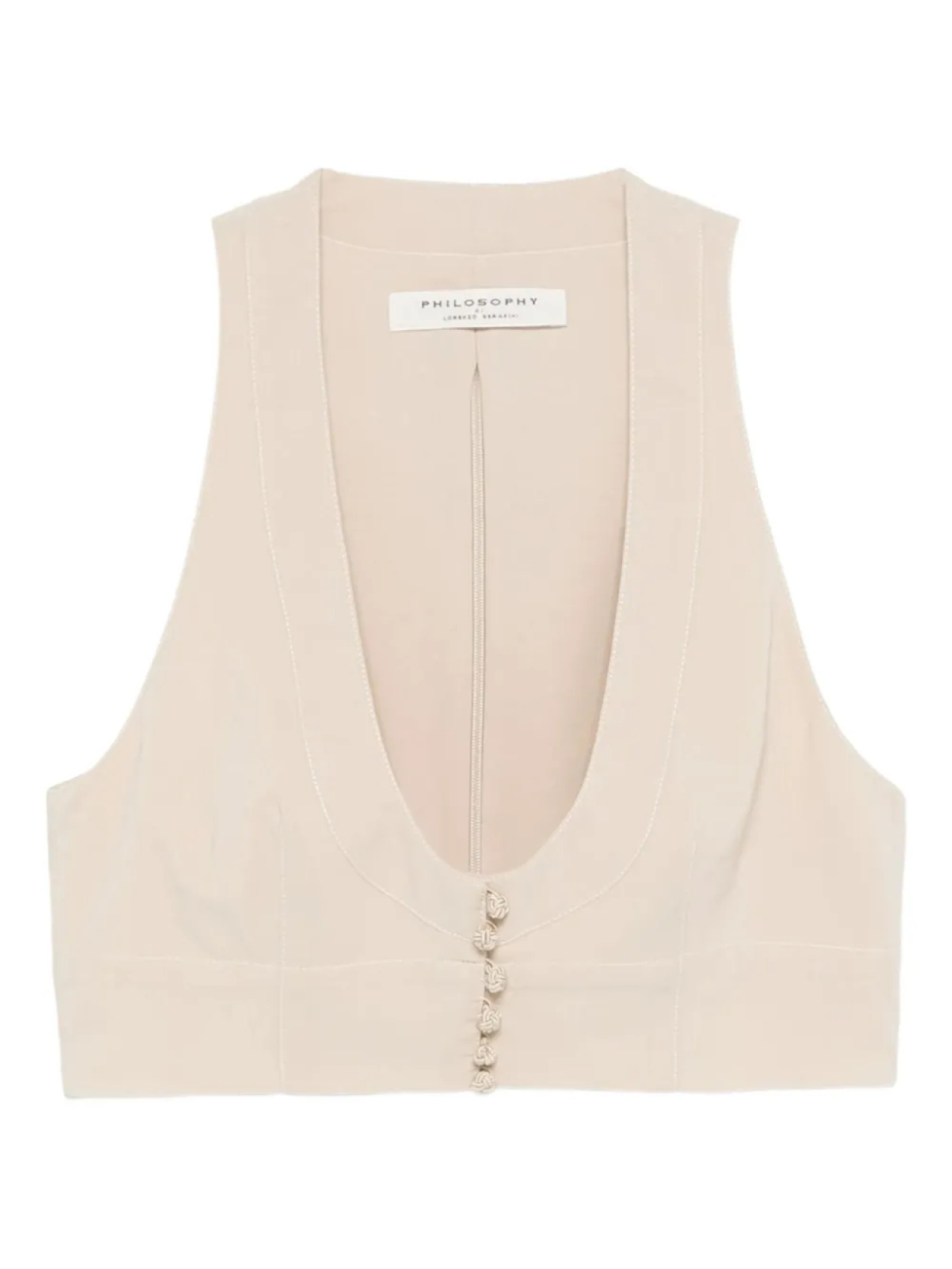 Топ на пуговицах Philosophy Di Lorenzo Serafini, нейтральный
Топ на пуговицах Philosophy Di Lorenzo Serafini, нейтральный