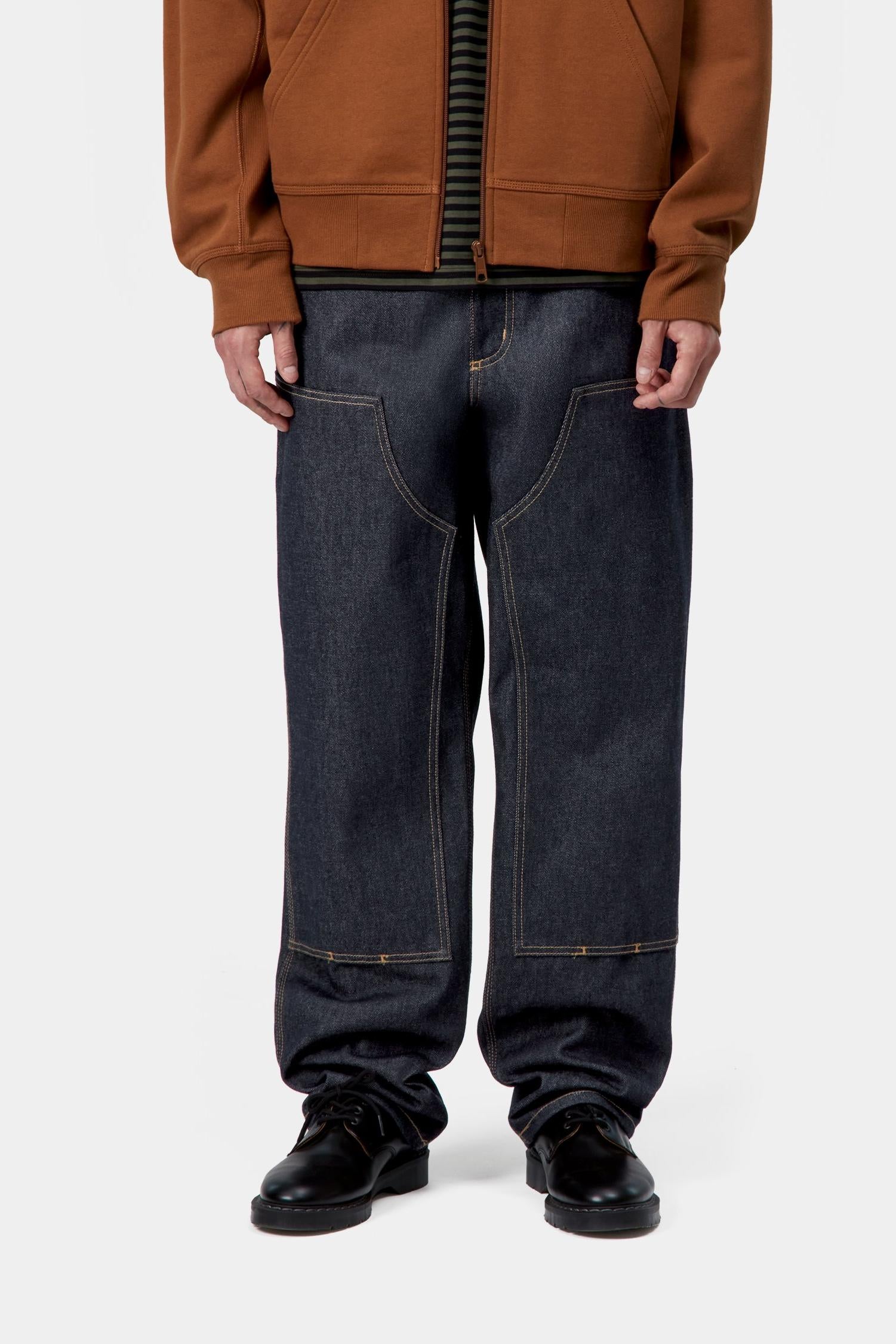 Брюки Double Knee из денима Smith (100% хлопок) Carhartt, синий
Брюки Double Knee из денима Smith (100% хлопок) Carhartt, синий