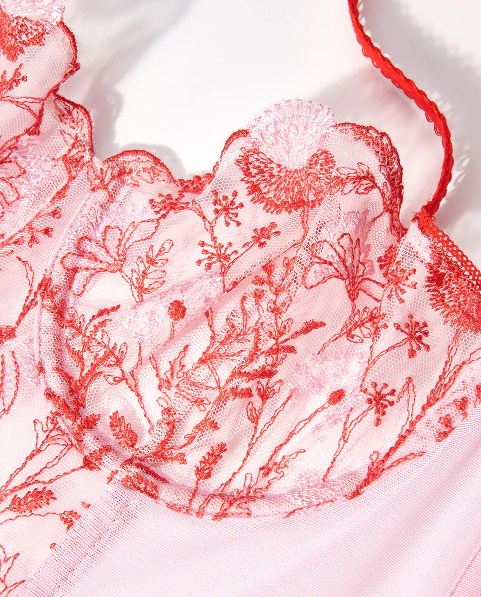 Бюстье с косточками Chloe Passionata, красный
Бюстье с косточками Chloe Passionata, красный