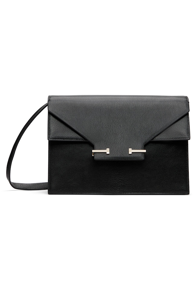 Мягкая кожаная сумка через плечо Aube Tom Ford, черный
Мягкая кожаная сумка через плечо Aube Tom Ford, черный