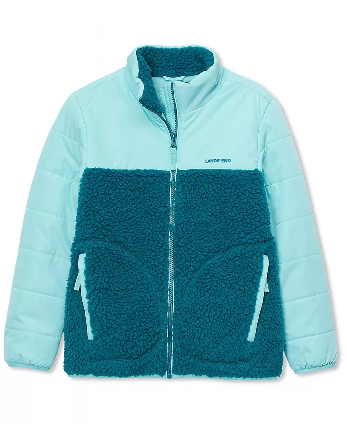 Детская водонепроницаемая утепленная куртка из смешанных материалов Lands' End, синий
Детская водонепроницаемая утепленная куртка из смешанных материалов Lands' End, синий