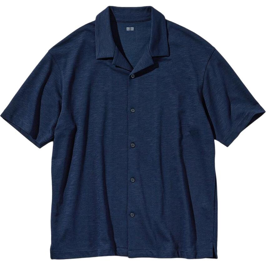 Рубашка поло мужская темно-синяя Uniqlo, темно-синий
Рубашка поло мужская темно-синяя Uniqlo, темно-синий