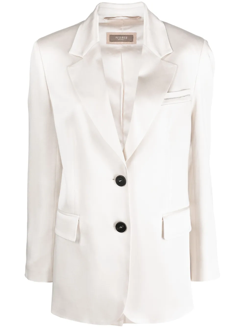 Однобортный блейзер Enver Peserico, нейтральный
Однобортный блейзер Enver Peserico, нейтральный