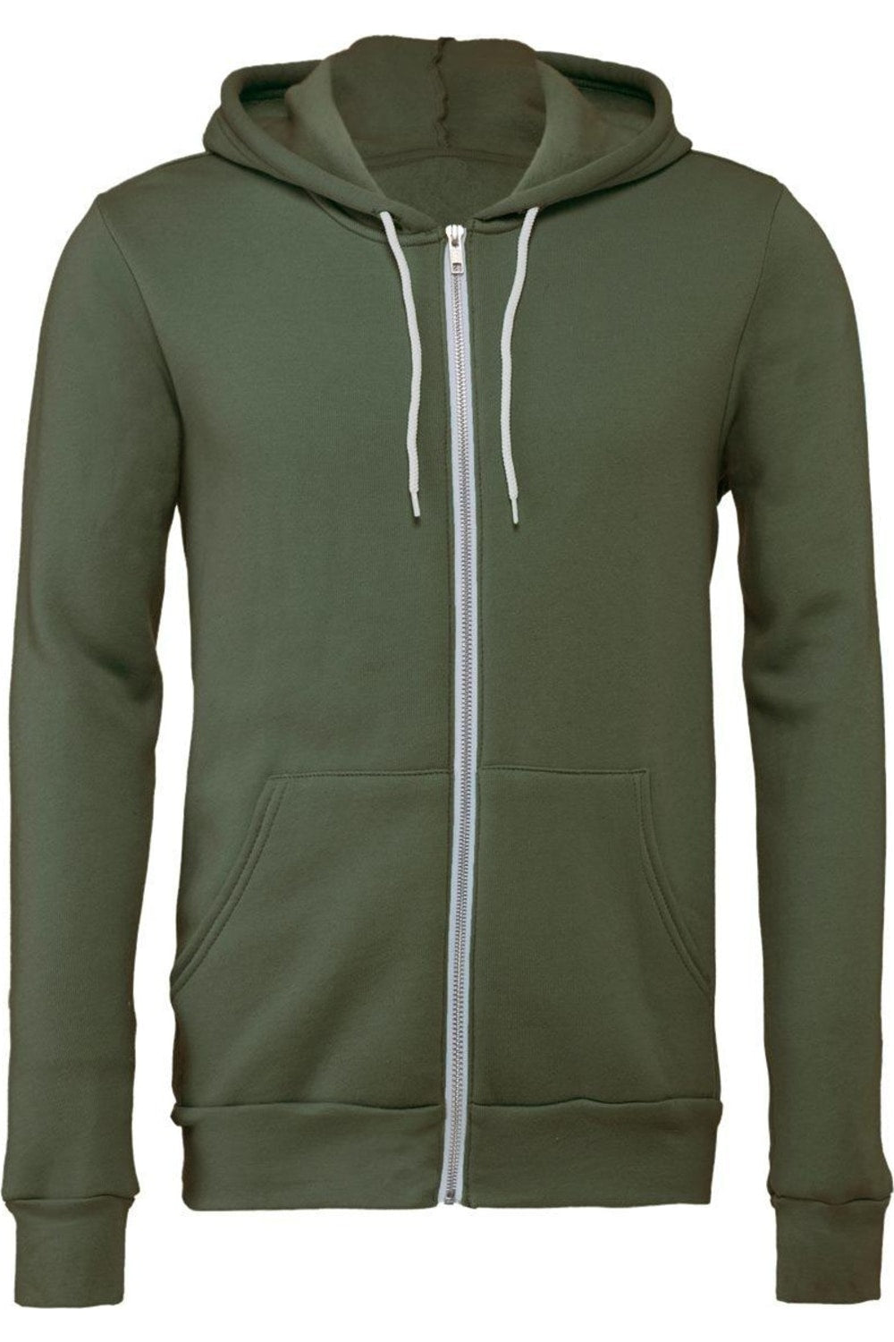 Толстовка с капюшоном BELLA + CANVAS из флисовой губки с застежкой-молнией, хаки
Толстовка с капюшоном BELLA + CANVAS из флисовой губки с застежкой-молнией, хаки
