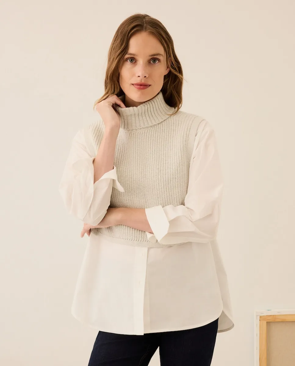 Женский трикотажный жилет Stella Rittwagen, серый
Женский трикотажный жилет Stella Rittwagen, серый