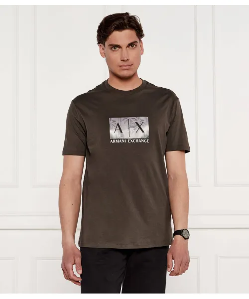 Футболка Regular fit Armani Exchange, зеленый
Футболка Regular fit Armani Exchange, зеленый