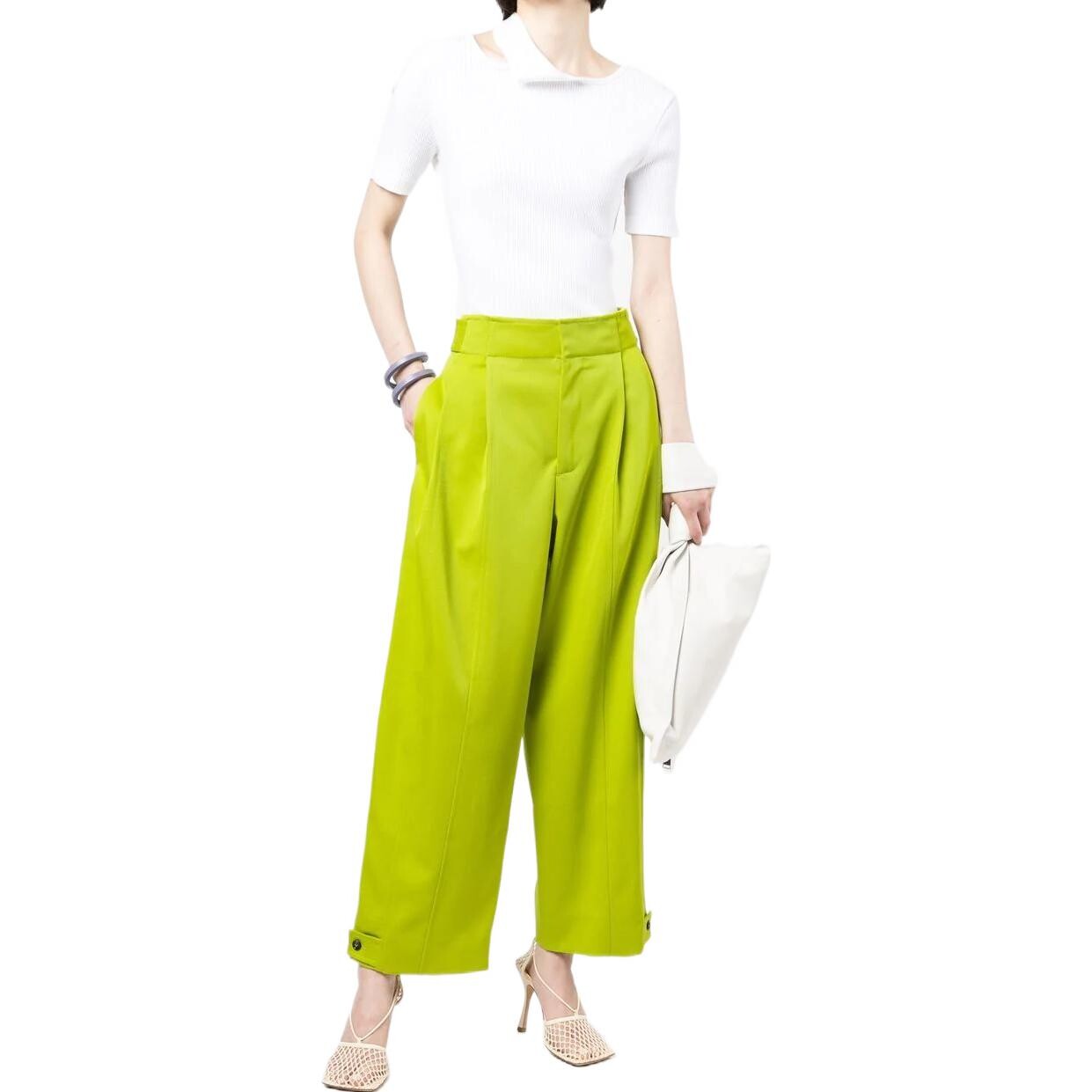 Повседневные брюки женские зеленые Bottega Veneta
Повседневные брюки женские зеленые Bottega Veneta