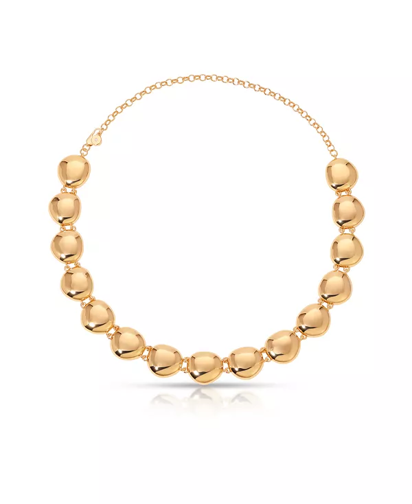 Ожерелье-Чокер с полированной галькой Ettika, gold
Ожерелье-Чокер с полированной галькой Ettika, gold