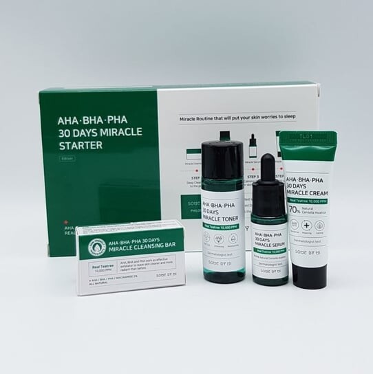 Дней Чудо, Набор уходовой косметики, 4 шт. Some by Mi, AHA BHA PHA 30
Дней Чудо, Набор уходовой косметики, 4 шт. Some by Mi, AHA BHA PHA 30