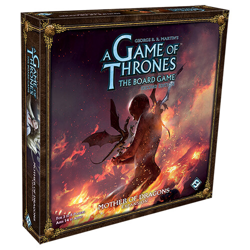 Настольная игра A Game Of Thrones: Mother Of Dragons Expansion Fantasy Flight Games 
Настольная игра A Game Of Thrones: Mother Of Dragons Expansion Fantasy Flight Games
