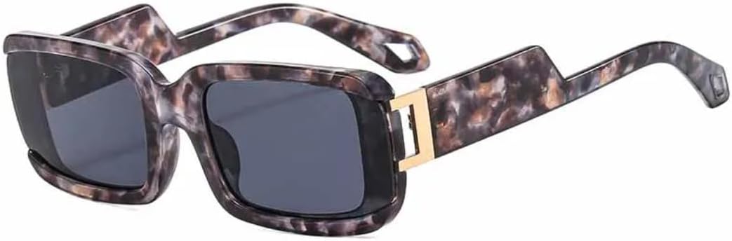 Ретро-солнцезащитные очки в маленькой квадратной оправе для женщин и мужчин, модные, для активного отдыха и путешествий, с защитой от УФ-излучения UV400 TVTBBVV, Flower Gray
Ретро-солнцезащитные очки в маленькой квадратной оправе для женщин и мужчин, модные, для активного отдыха и путешествий, с защитой от УФ-излучения UV400 TVTBBVV, Flower Gray