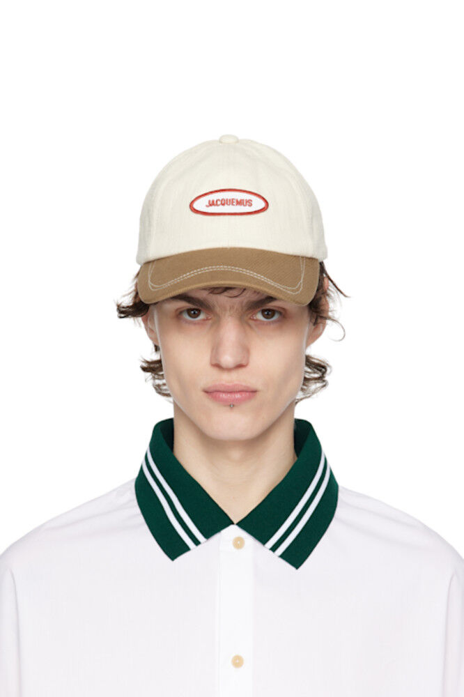Кепка Off-White & Brown La Croisière 'The Gelato' JACQUEMUS
Кепка Off-White & Brown La Croisière 'The Gelato' JACQUEMUS