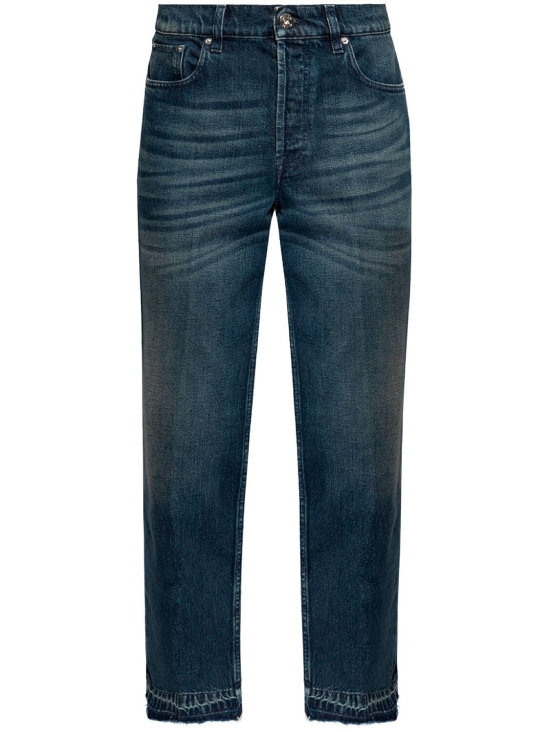 Lanvin хлопковые джинсы с нашивкой-логотипом, синий
Lanvin хлопковые джинсы с нашивкой-логотипом, синий