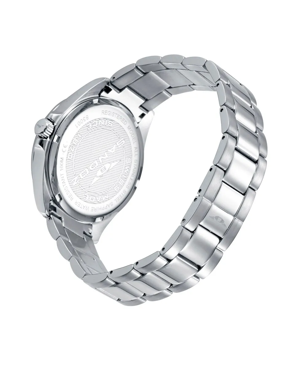 Мужские часы Casuel со стальным корпусом и браслетом Sandoz, серебряный
Мужские часы Casuel со стальным корпусом и браслетом Sandoz, серебряный