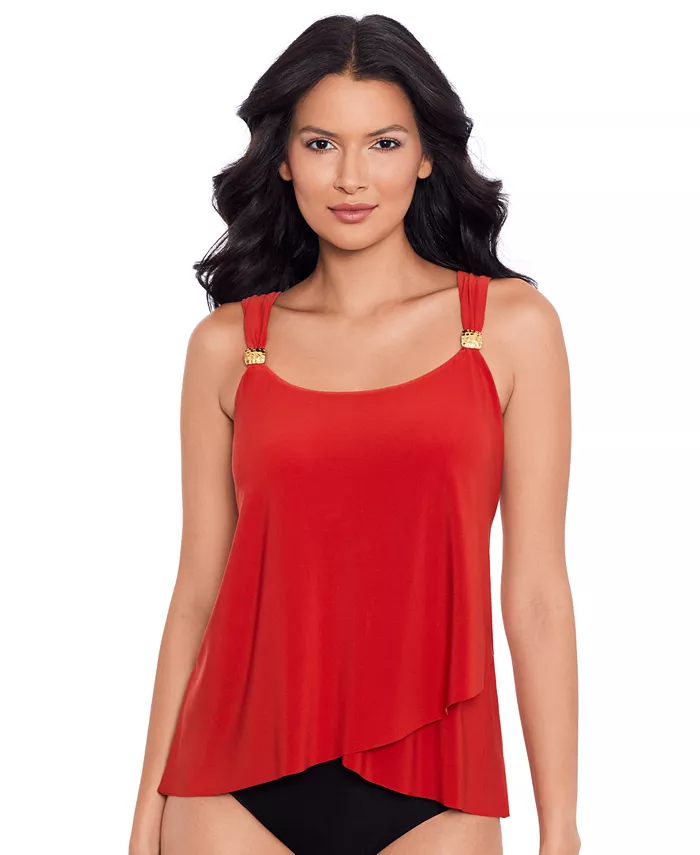 Топ-танкини с косточками Razzle Dazzle Miraclesuit, красный
Топ-танкини с косточками Razzle Dazzle Miraclesuit, красный