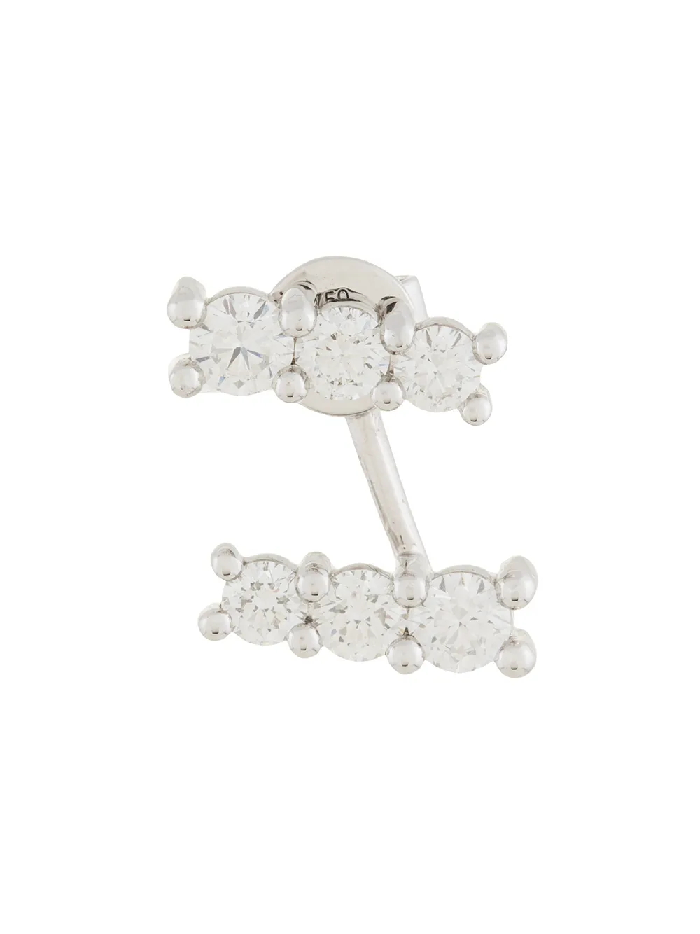 Бриллиантовая серьга LARA из 18-каратного белого золота ALINKA, серебяный
Бриллиантовая серьга LARA из 18-каратного белого золота ALINKA, серебяный