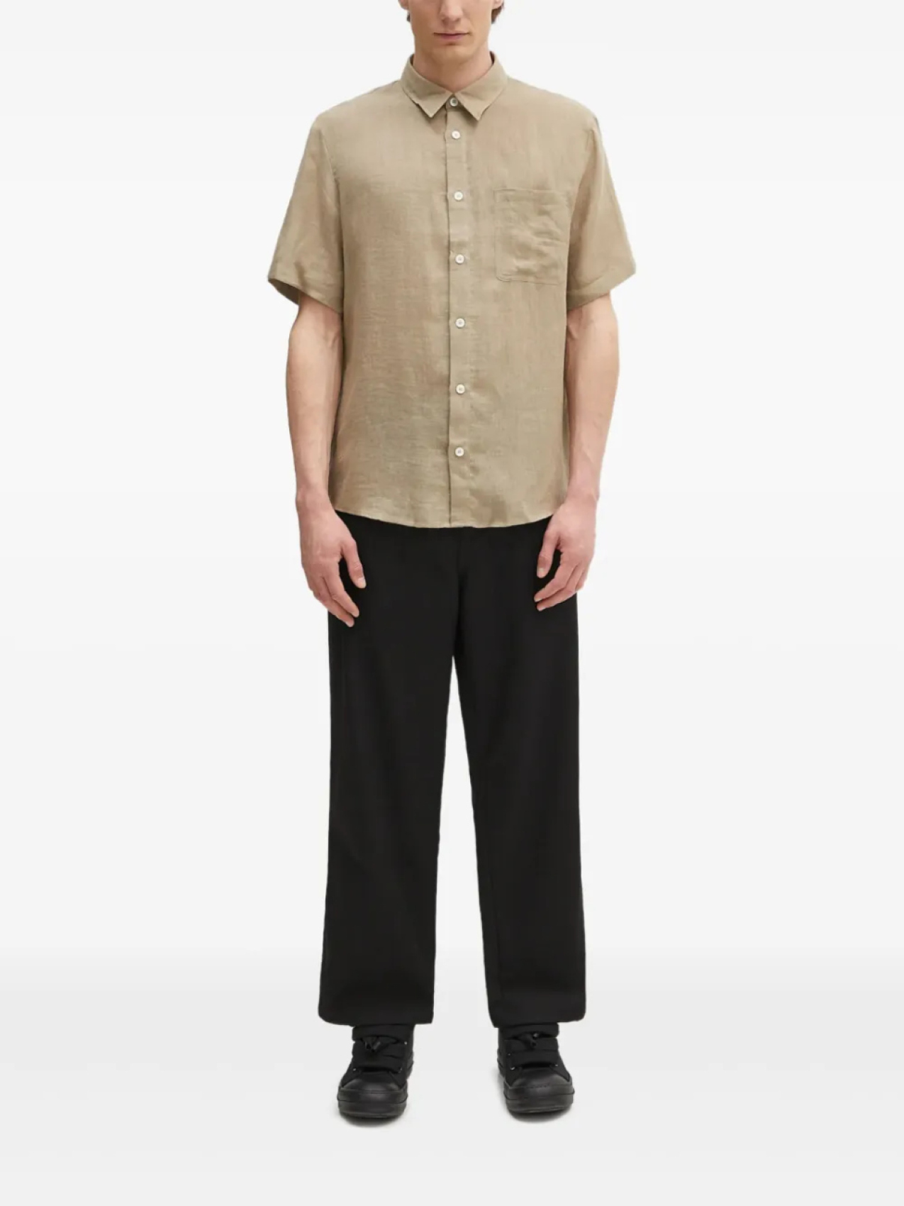 Рубашка APC Bellini с коротким рукавом и карманом A.P.C., нейтральный
Рубашка APC Bellini с коротким рукавом и карманом A.P.C., нейтральный